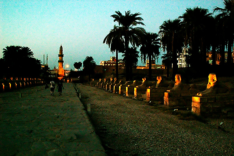 Viale delle sfingi Luxor